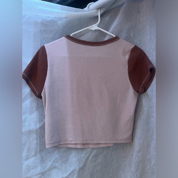 Wild Fable Color-Block Crop Top - Picture 8 of 9
